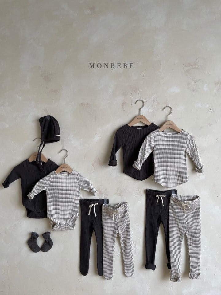 MONBEBE - Korean Children Fashion - #Kfashion4kids - Gift Tee 1+1 Set - 11