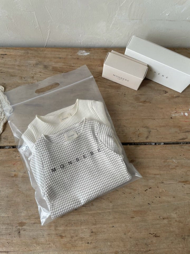 MONBEBE - Korean Children Fashion - #Kfashion4kids - Gift Tee 1+1 Set - 7