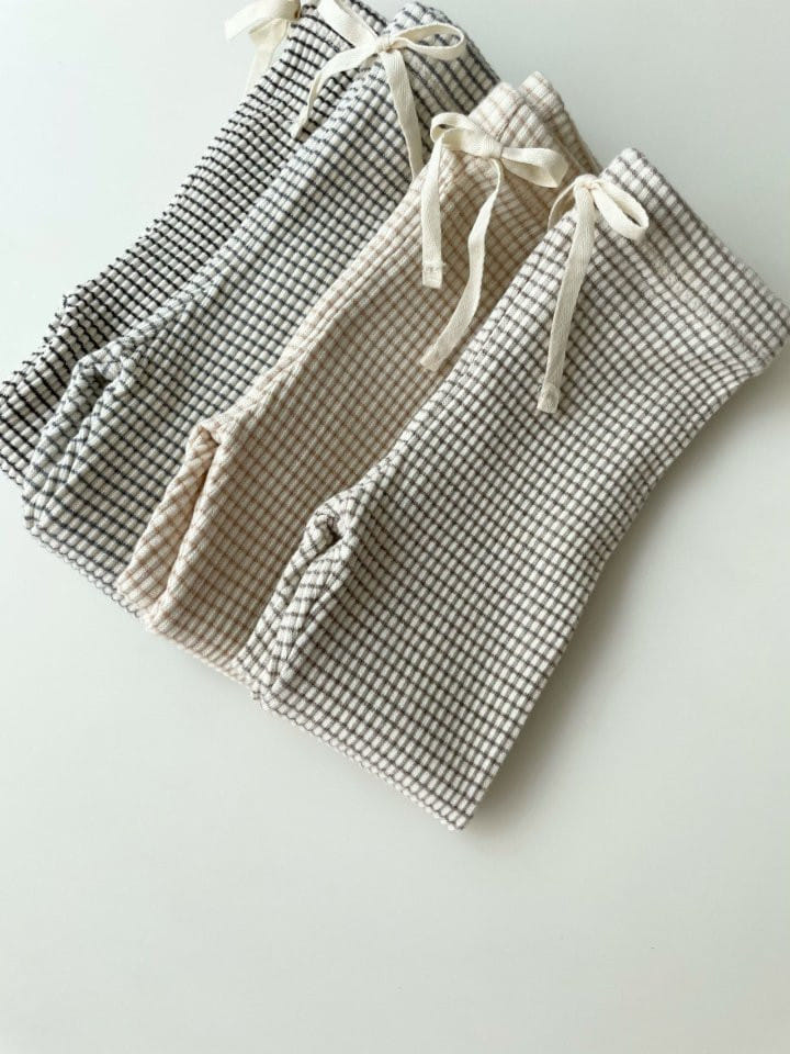 MONBEBE - Korean Children Fashion - #Kfashion4kids - Basic Stripes Rib Leggings - 3