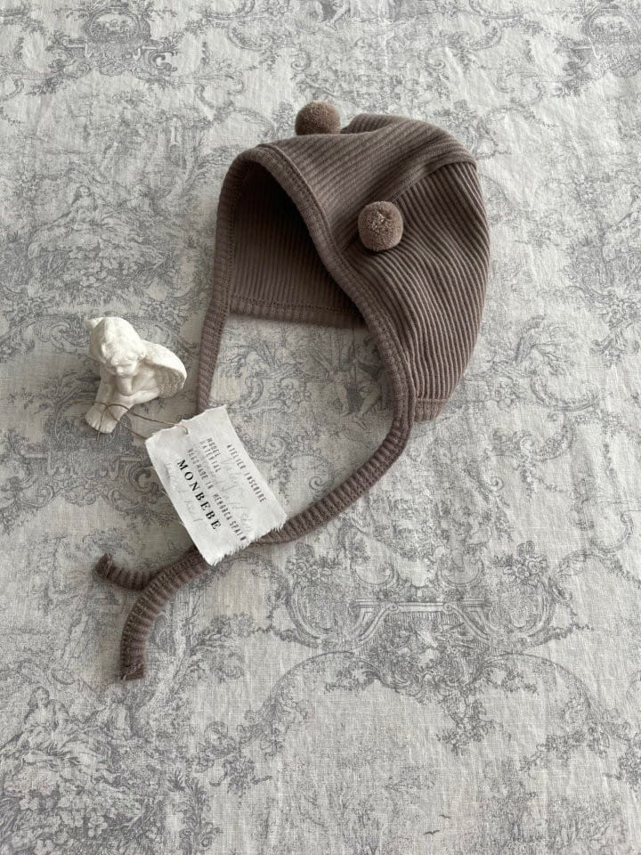 MONBEBE - Korean Children Fashion - #Kfashion4kids - Rib Bell Bonnet - 4