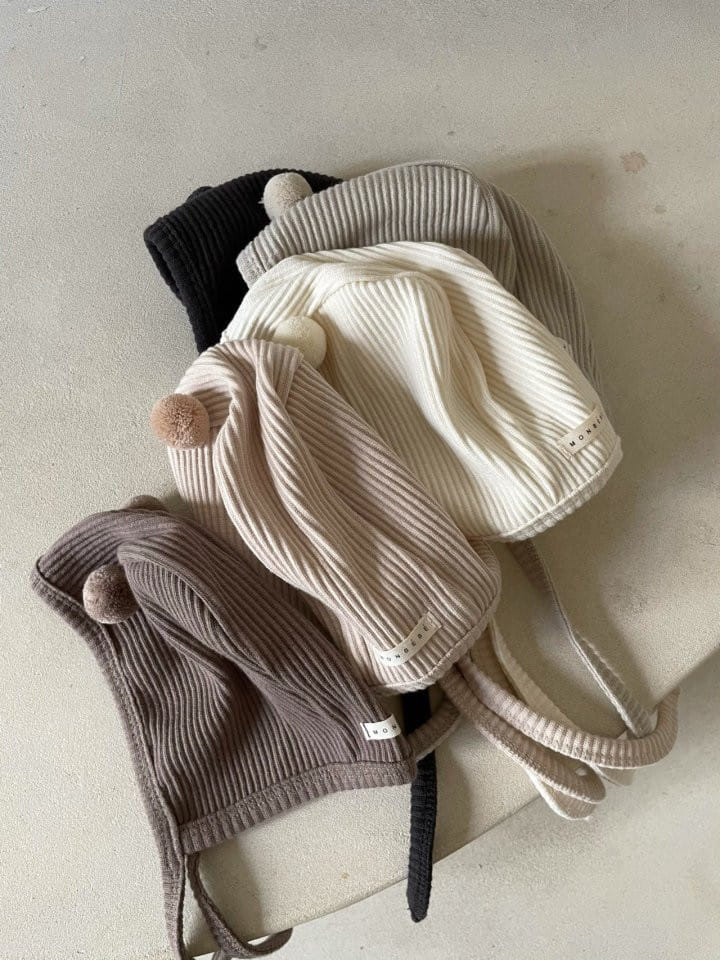 MONBEBE - Korean Children Fashion - #Kfashion4kids - Rib Bell Bonnet - 7