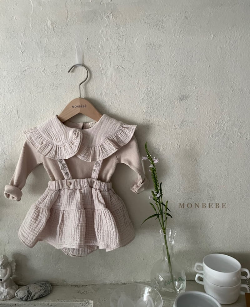 MONBEBE - Korean Children Fashion - #Kfashion4kids - Embroidery Cancan Frill Skirt - 10