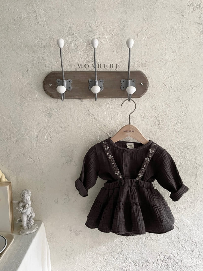 MONBEBE - Korean Children Fashion - #Kfashion4kids - Embroidery Cancan Frill Skirt - 11