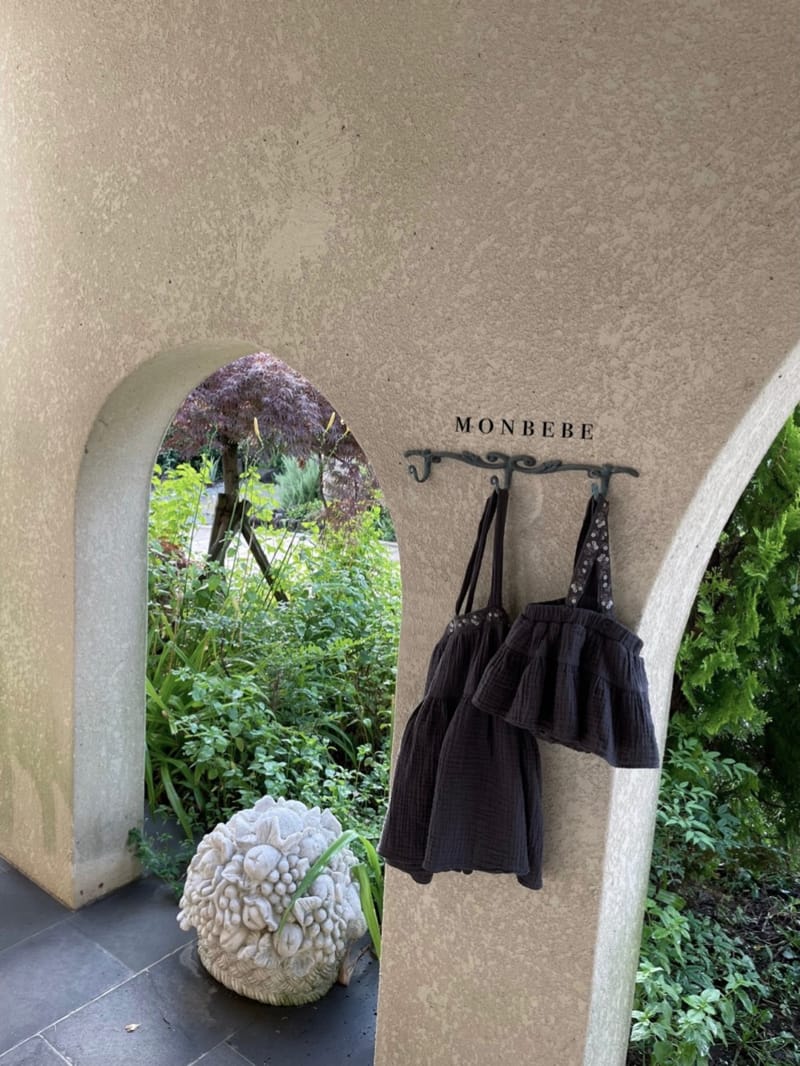 MONBEBE - Korean Children Fashion - #Kfashion4kids - Embroidery Suspender Long Skirt - 3