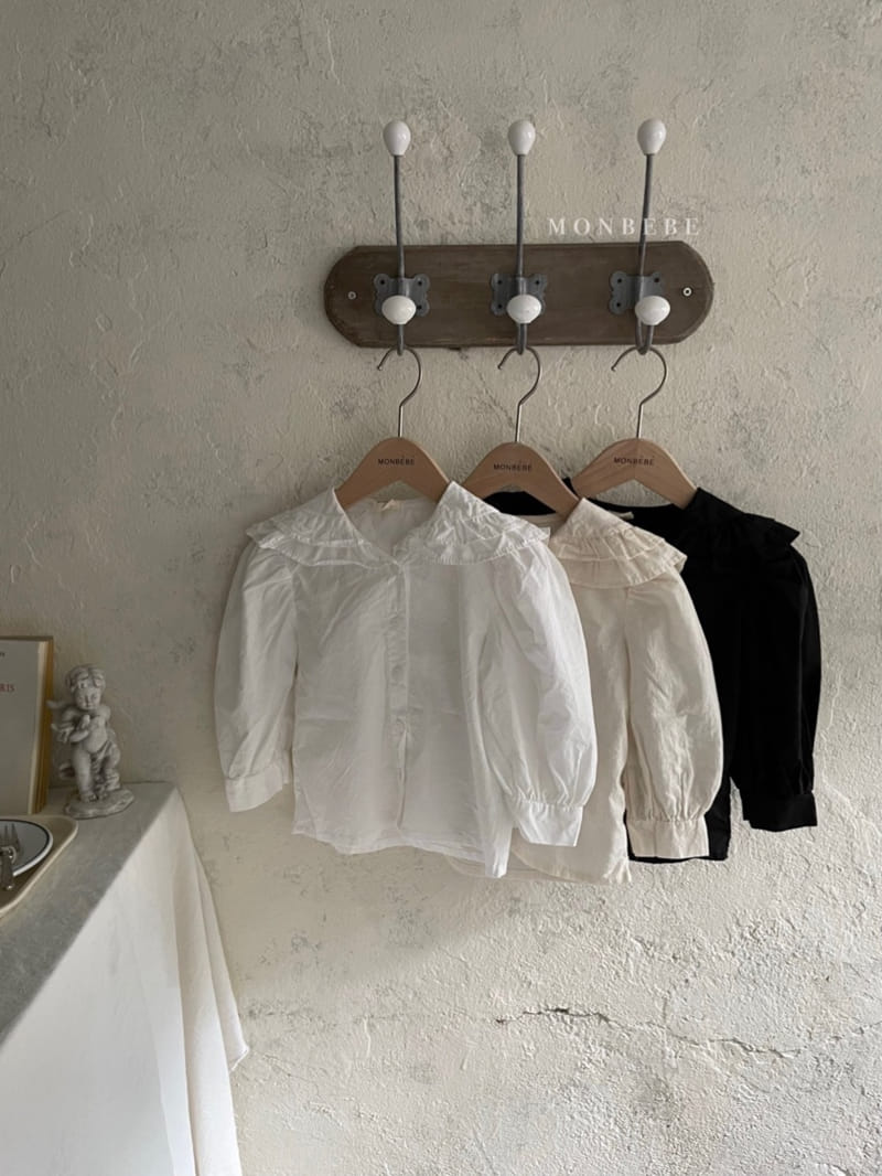 MONBEBE - Korean Children Fashion - #Kfashion4kids - Double Collar Blouse - 2