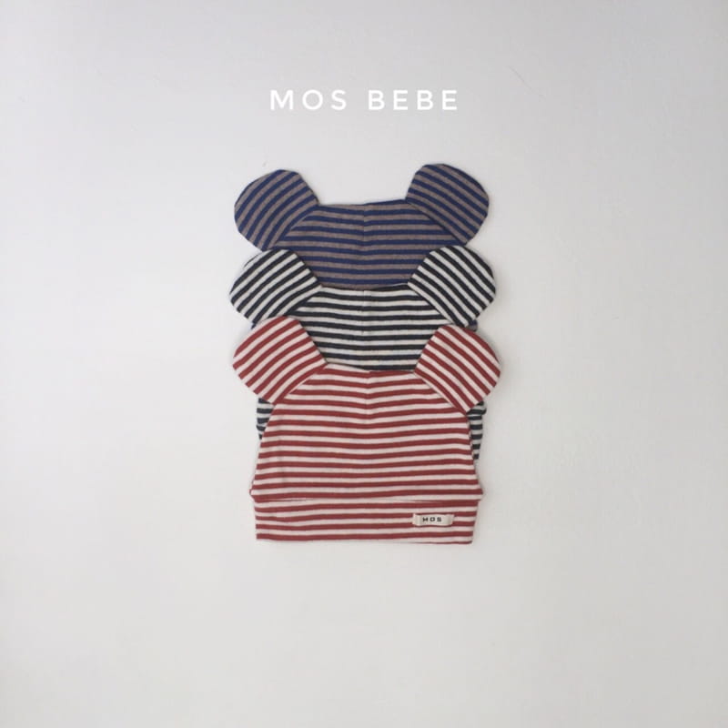 MOS BEBE - Korean Children Fashion - #Kfashion4kids - Mickey Stripe Beanie - 3