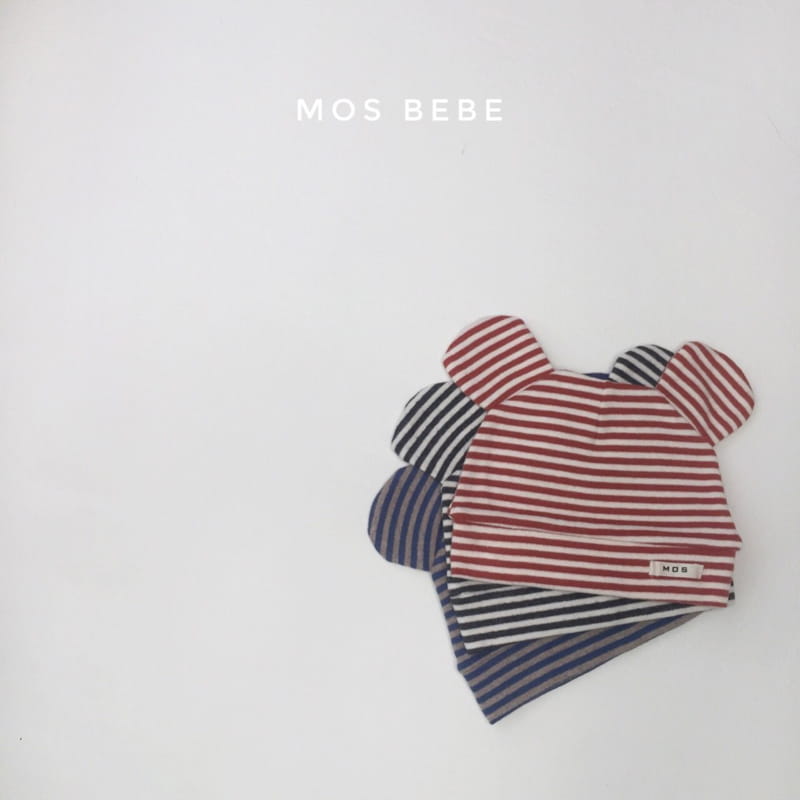 MOS BEBE - Korean Children Fashion - #Kfashion4kids - Mickey Stripe Beanie - 6