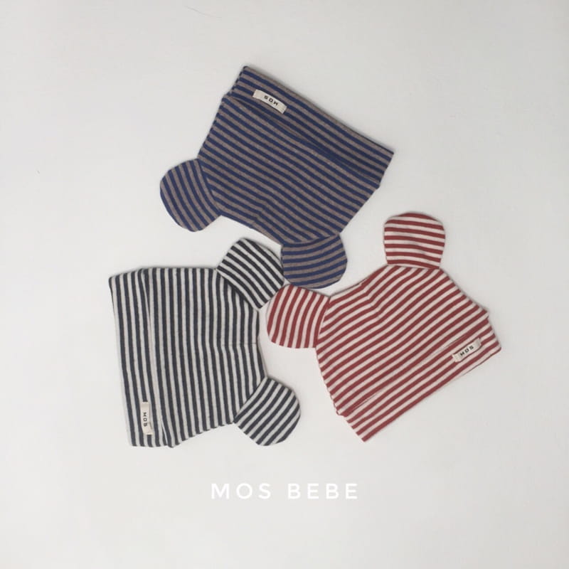 MOS BEBE - Korean Children Fashion - #Kfashion4kids - Mickey Stripe Beanie - 7
