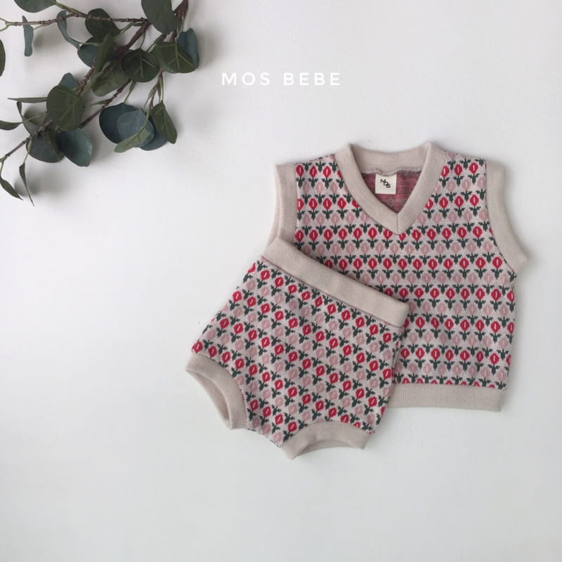 MOS BEBE - Korean Children Fashion - #Kfashion4kids - Bling Top Bloomer Set - 3