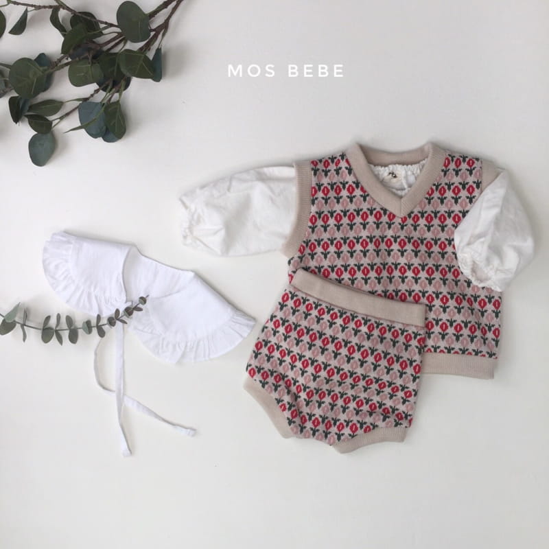 MOS BEBE - Korean Children Fashion - #Kfashion4kids - Bling Top Bloomer Set - 5