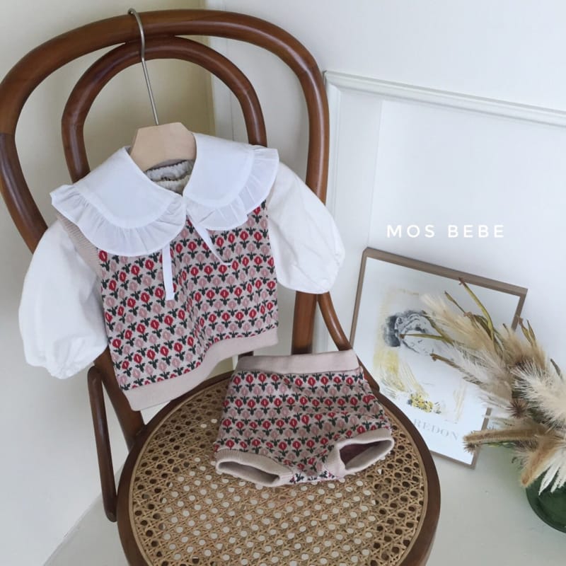 MOS BEBE - Korean Children Fashion - #Kfashion4kids - Bling Top Bloomer Set - 7