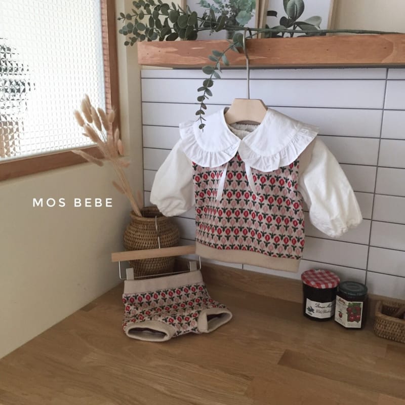 MOS BEBE - Korean Children Fashion - #Kfashion4kids - Bling Top Bloomer Set - 8
