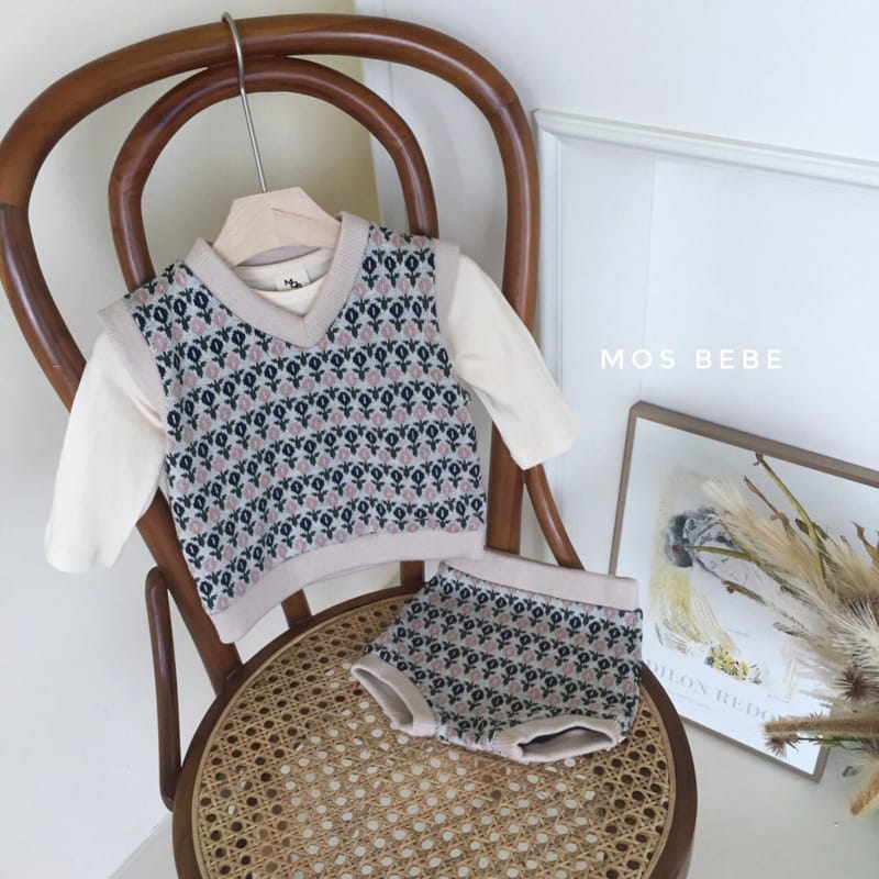MOS BEBE - Korean Children Fashion - #Kfashion4kids - Bling Top Bloomer Set - 9