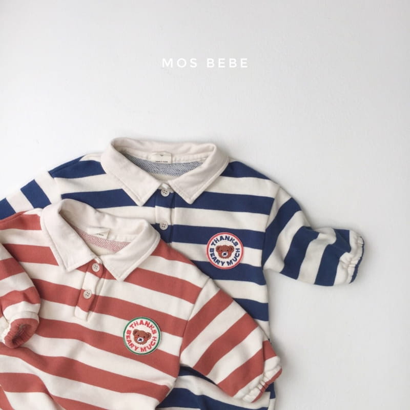 MOS BEBE - Korean Children Fashion - #Kfashion4kids - Urban Collar Bodysuit