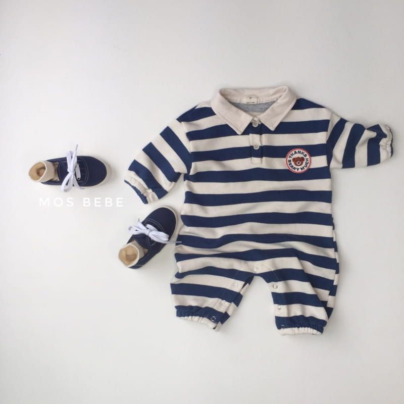 MOS BEBE - Korean Children Fashion - #Kfashion4kids - Urban Collar Bodysuit - 5