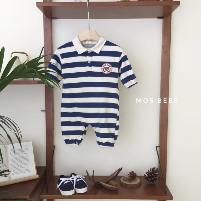 MOS BEBE - Korean Children Fashion - #Kfashion4kids - Urban Collar Bodysuit - 7