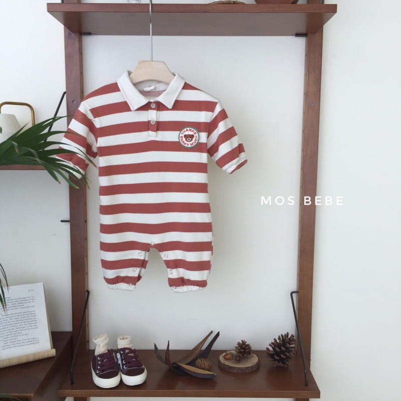 MOS BEBE - Korean Children Fashion - #Kfashion4kids - Urban Collar Bodysuit - 9