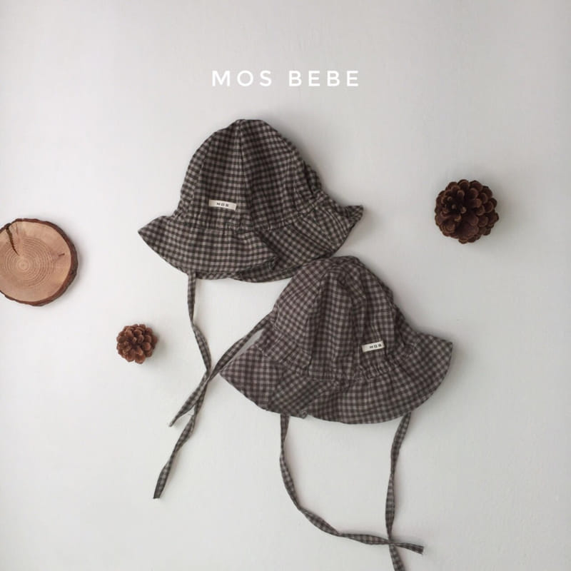 MOS BEBE - Korean Children Fashion - #Kfashion4kids - Check Bucket Hat - 2