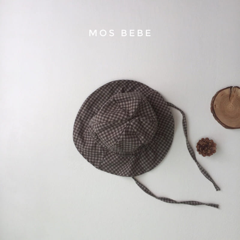 MOS BEBE - Korean Children Fashion - #Kfashion4kids - Check Bucket Hat - 3