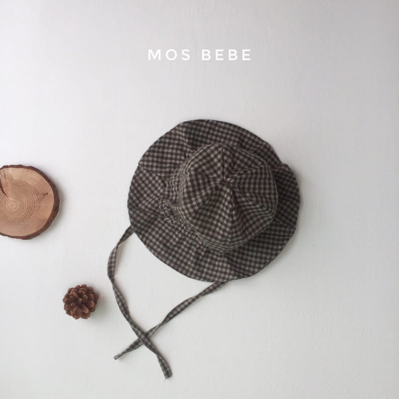 MOS BEBE - Korean Children Fashion - #Kfashion4kids - Check Bucket Hat - 4