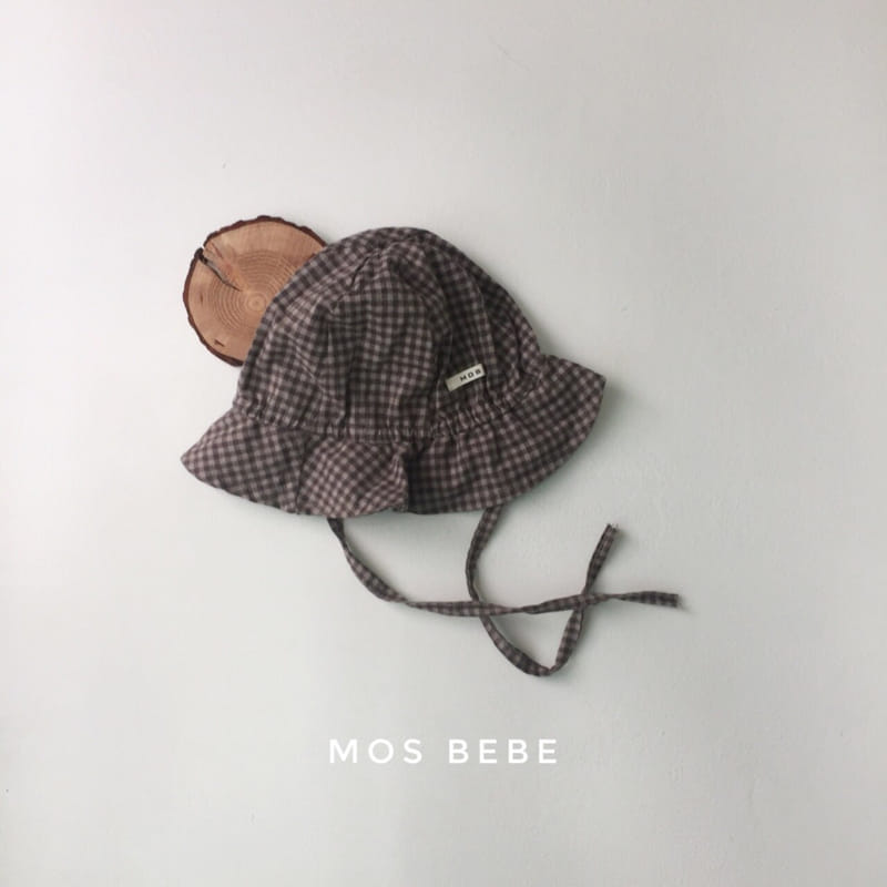 MOS BEBE - Korean Children Fashion - #Kfashion4kids - Check Bucket Hat - 5