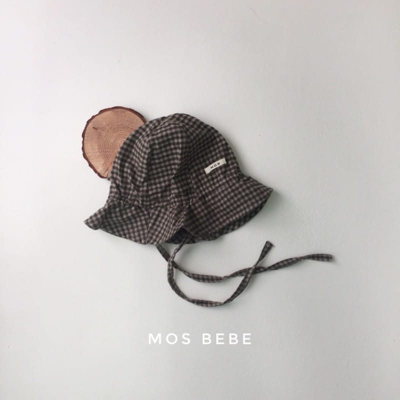 MOS BEBE - Korean Children Fashion - #Kfashion4kids - Check Bucket Hat - 6
