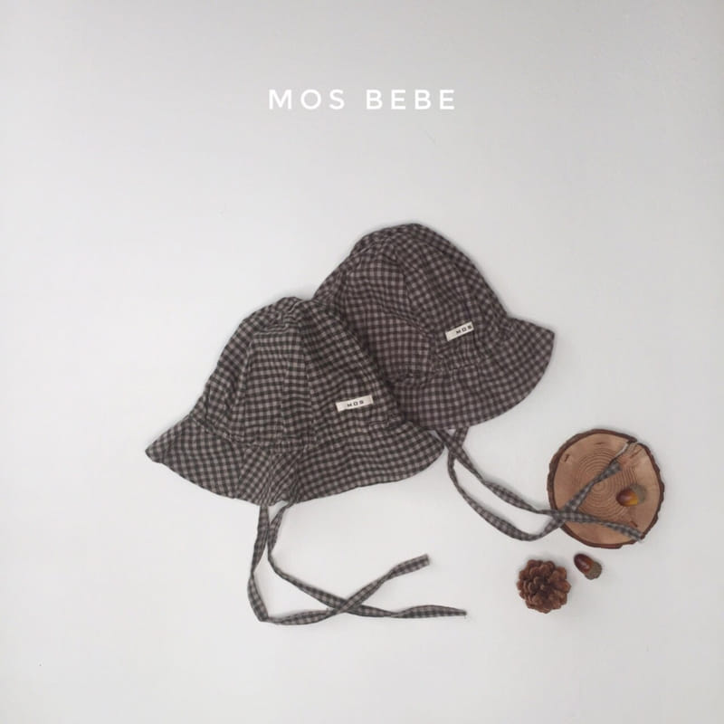 MOS BEBE - Korean Children Fashion - #Kfashion4kids - Check Bucket Hat - 9
