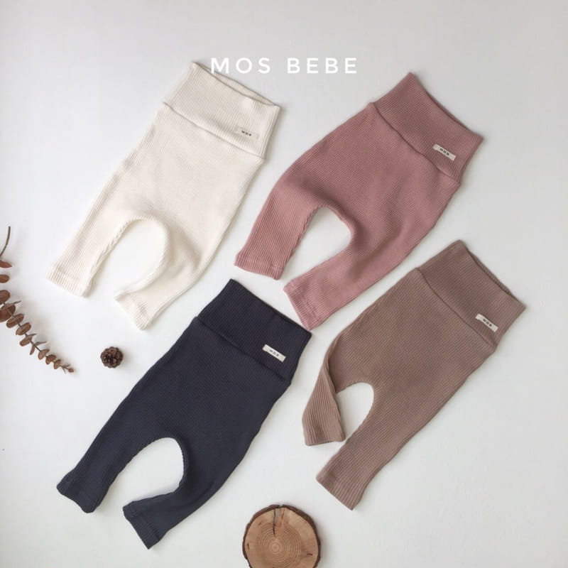 MOS BEBE - Korean Children Fashion - #Kfashion4kids - Coco Tummy Leggings - 9