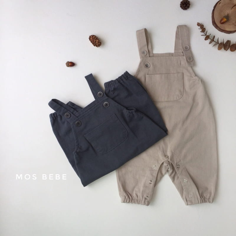 MOS BEBE - Korean Children Fashion - #Kfashion4kids - Kuku Suspender Bodysuit - 2