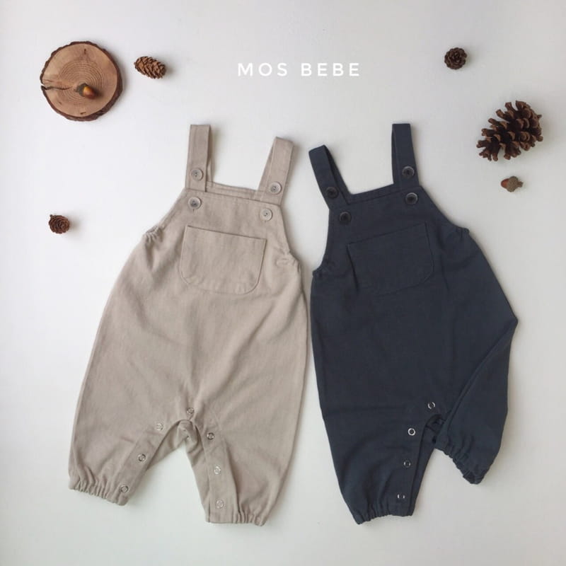 MOS BEBE - Korean Children Fashion - #Kfashion4kids - Kuku Suspender Bodysuit - 3