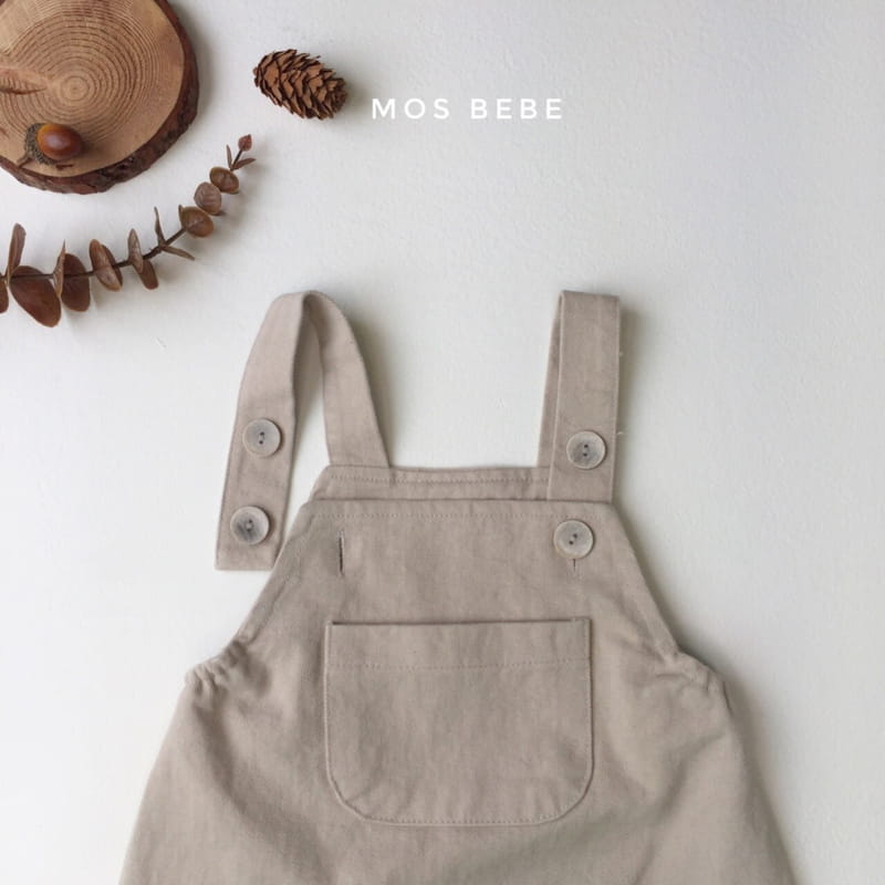 MOS BEBE - Korean Children Fashion - #Kfashion4kids - Kuku Suspender Bodysuit - 4