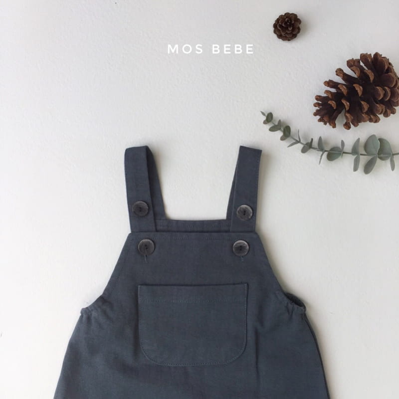 MOS BEBE - Korean Children Fashion - #Kfashion4kids - Kuku Suspender Bodysuit - 5