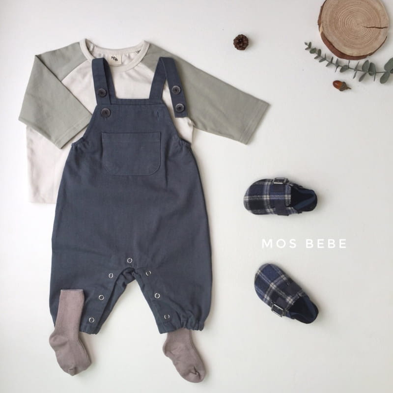 MOS BEBE - Korean Children Fashion - #Kfashion4kids - Kuku Suspender Bodysuit - 6