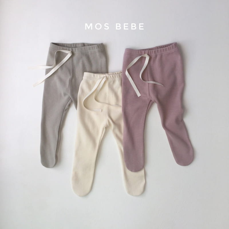 MOS BEBE - Korean Children Fashion - #Kfashion4kids - Dodo Foot Leggings - 7