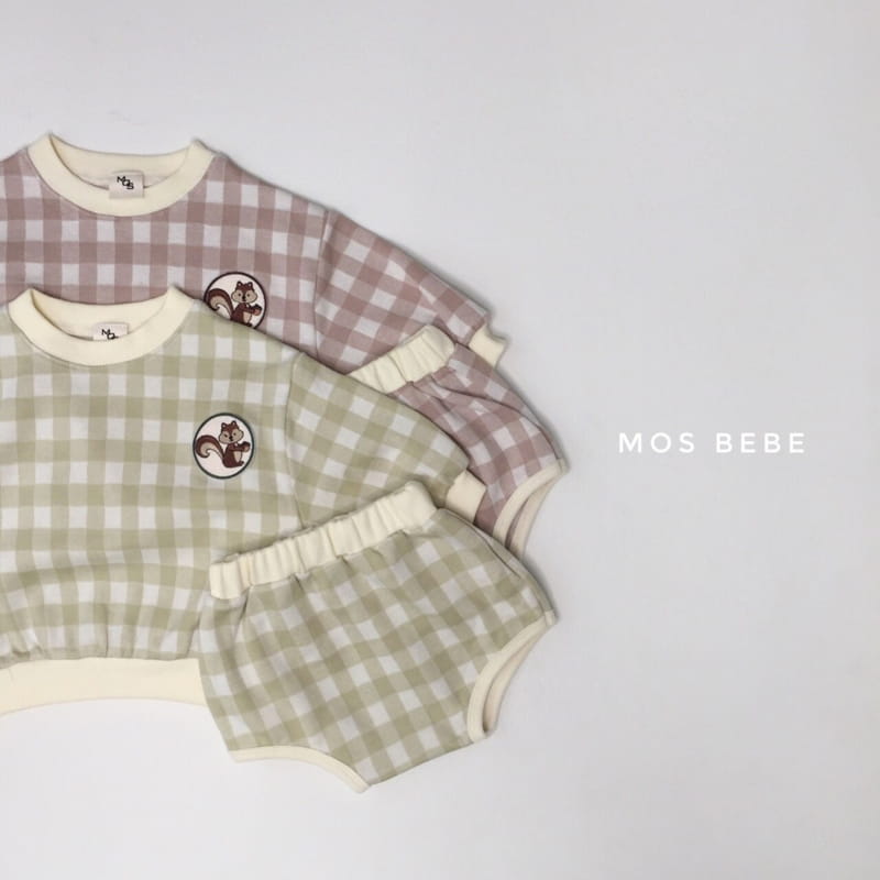 MOS BEBE - Korean Children Fashion - #Kfashion4kids - Chipmunk Top Bloomer Set