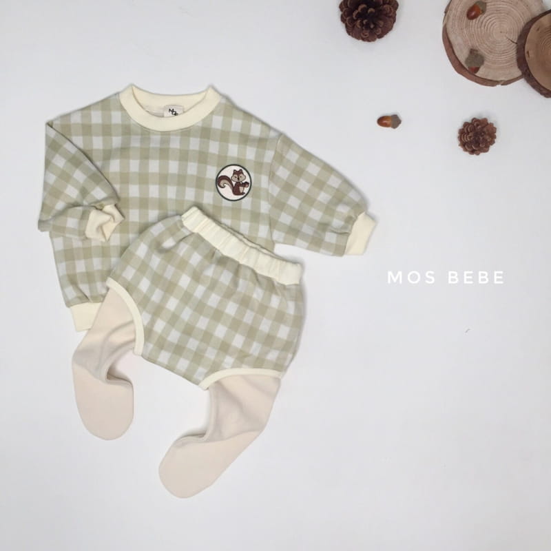 MOS BEBE - Korean Children Fashion - #Kfashion4kids - Chipmunk Top Bloomer Set - 4