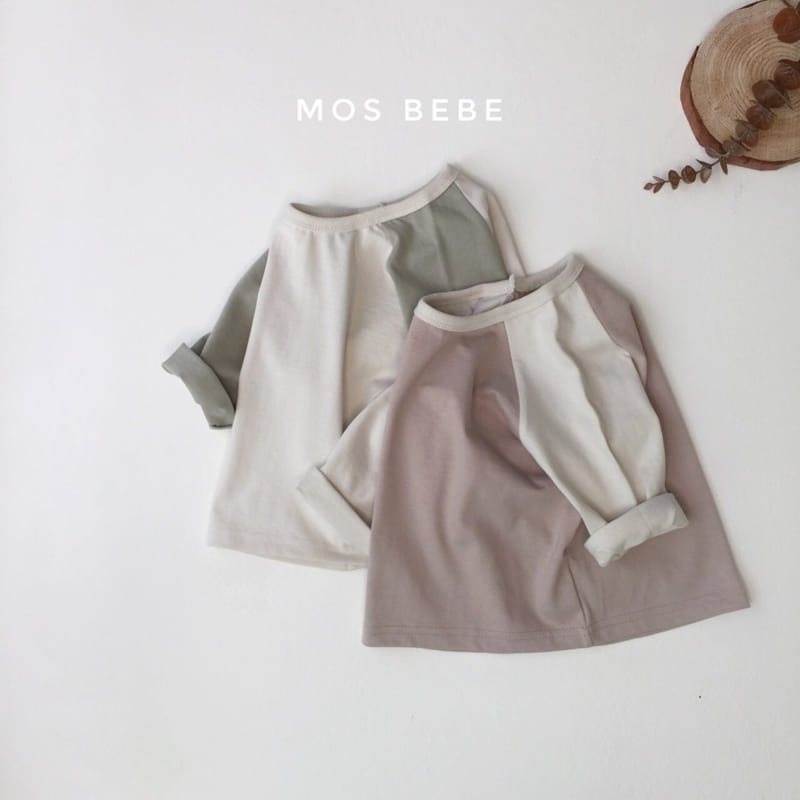MOS BEBE - Korean Children Fashion - #Kfashion4kids - Momo Raglan Tee - 3