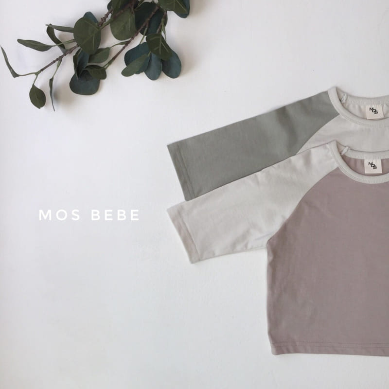 MOS BEBE - Korean Children Fashion - #Kfashion4kids - Momo Raglan Tee - 4