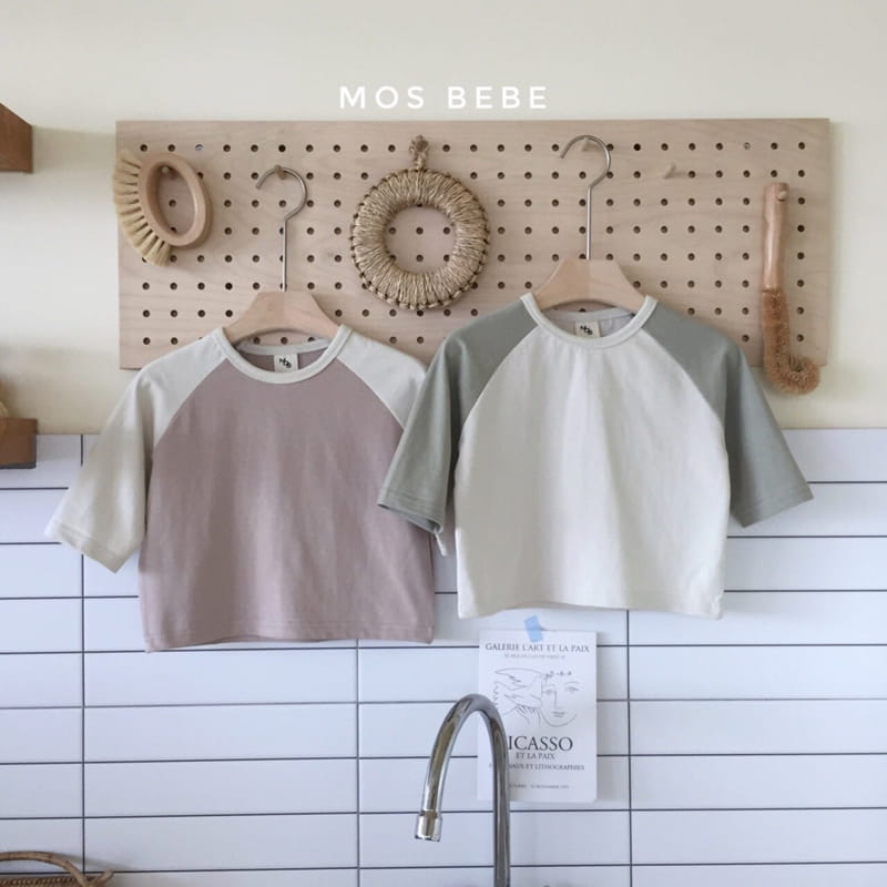 MOS BEBE - Korean Children Fashion - #Kfashion4kids - Momo Raglan Tee - 7