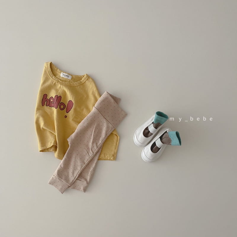 MY BEBE - Korean Children Fashion - #Kfashion4kids - Bebe Leggings - 6