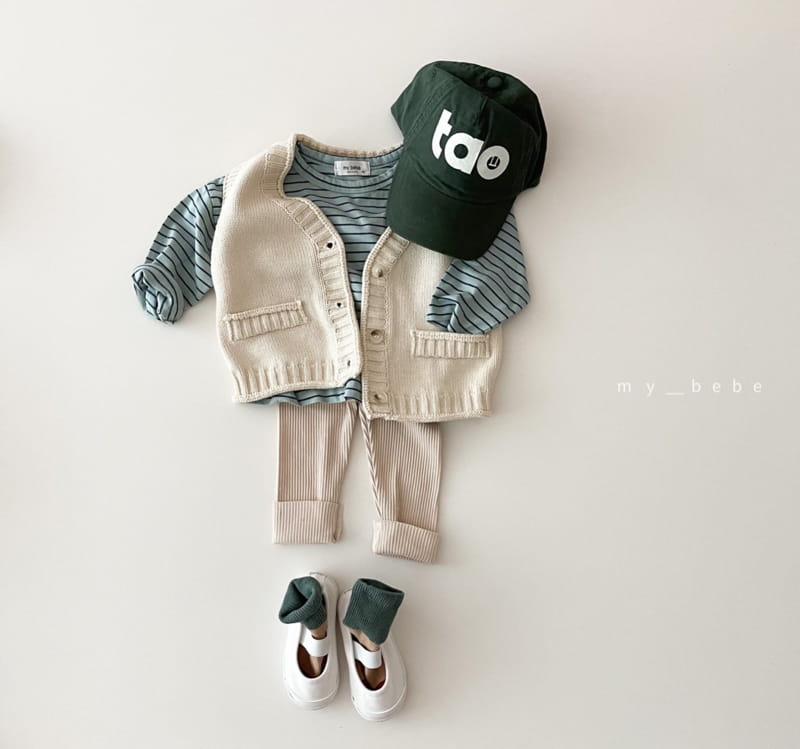 MY BEBE - Korean Children Fashion - #Kfashion4kids - Knit Vest - 7