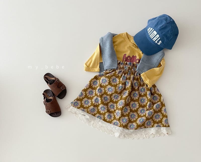 MY BEBE - Korean Children Fashion - #Kfashion4kids - Sue Sue Lace Skirt - 7