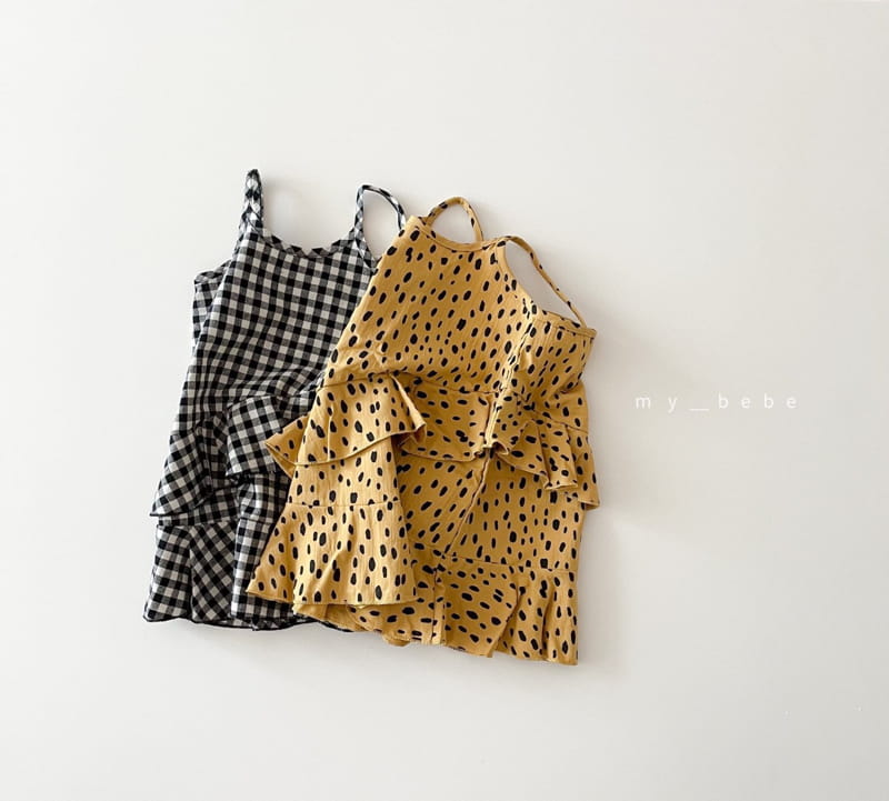 MY BEBE - Korean Children Fashion - #Kfashion4kids - Can Can One-piece