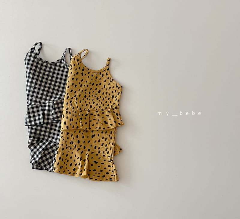 MY BEBE - Korean Children Fashion - #Kfashion4kids - Can Can One-piece - 2