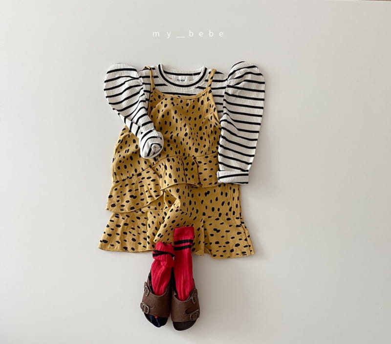 MY BEBE - Korean Children Fashion - #Kfashion4kids - Can Can One-piece - 3