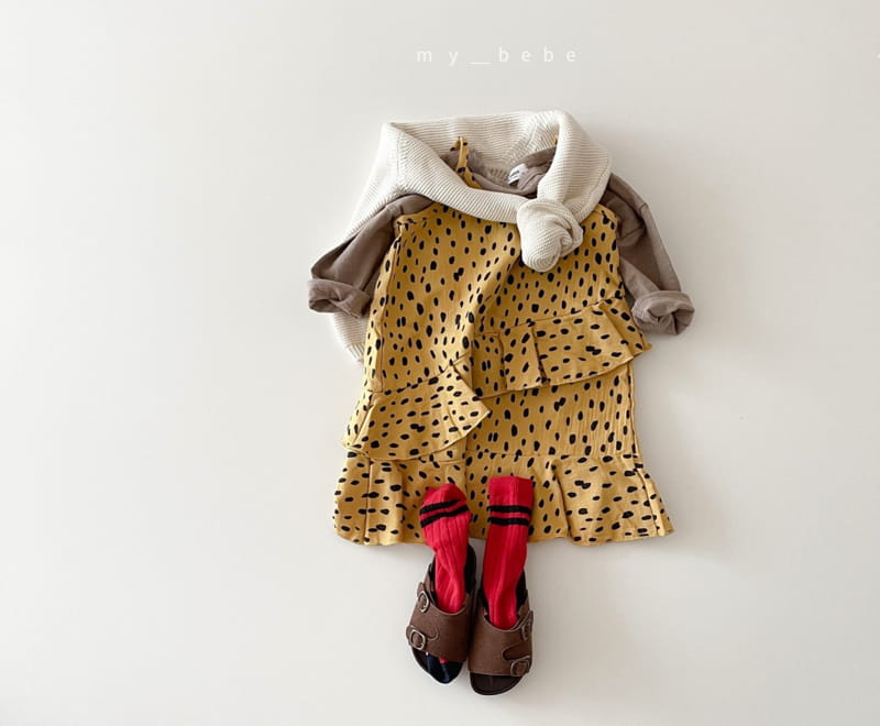 MY BEBE - Korean Children Fashion - #Kfashion4kids - Can Can One-piece - 4