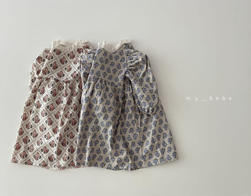 MY BEBE - Korean Children Fashion - #Kfashion4kids - Burnie Lace One-piece
