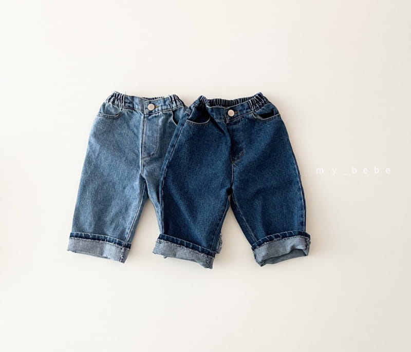 MY BEBE - Korean Children Fashion - #Kfashion4kids - Fall Denim Patns - 10