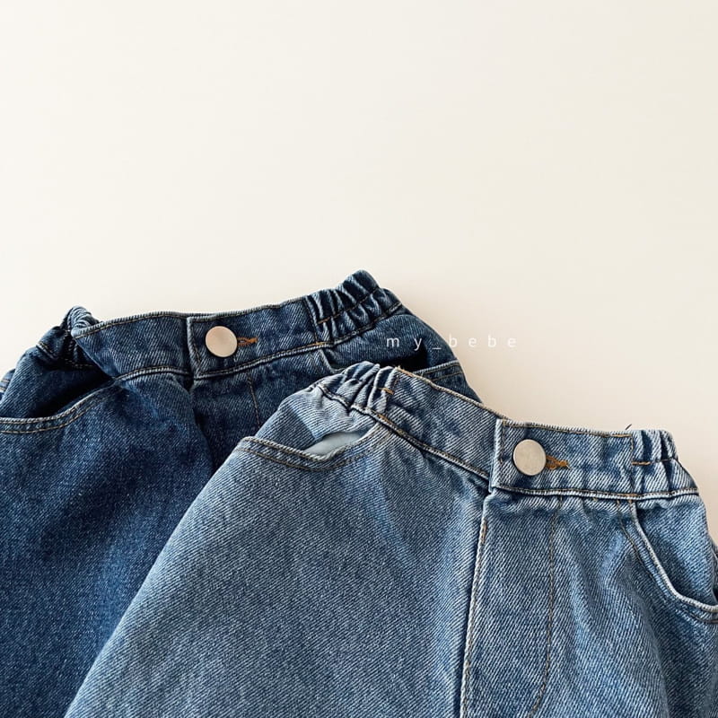 MY BEBE - Korean Children Fashion - #Kfashion4kids - Fall Denim Patns - 9