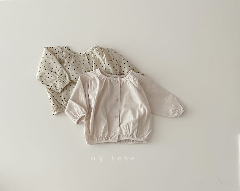 MY BEBE - Korean Children Fashion - #Kfashion4kids - Shirring Blouse